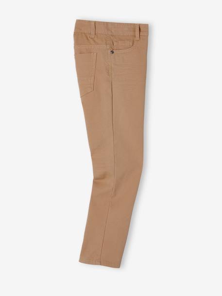 Pantalon droit indestructible garçon beige+BLEU+vert 5 - vertbaudet enfant 