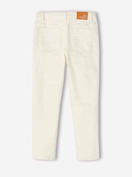 Pantalon Mom MorphologiK Fin fille écru+encre+pêche+rose poudré+vert sapin 5 - vertbaudet enfant 