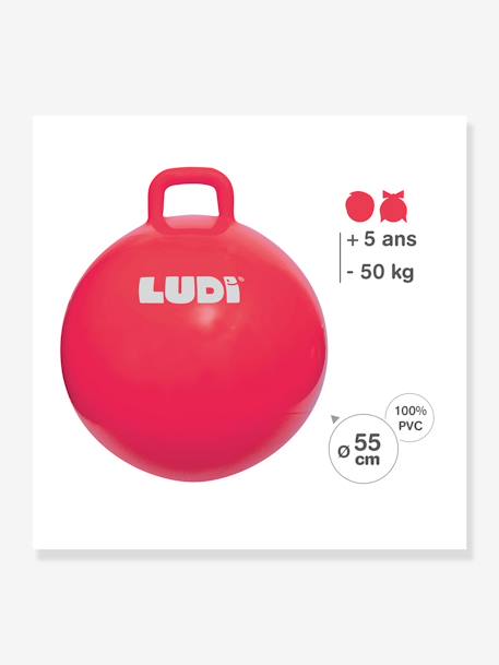 Ballon sauteur XXL bleu+rouge 10 - vertbaudet enfant 