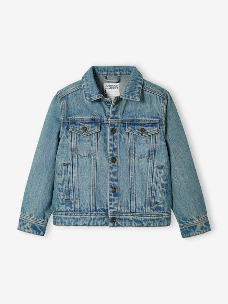 Veste en jean personnalisable garçon denim waterless denim black+stone 9 - vertbaudet enfant 