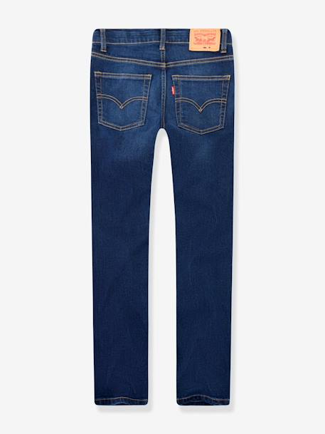 Jean skinny 510 LEVI'S bleu+bleu jean+noir 2 - vertbaudet enfant 