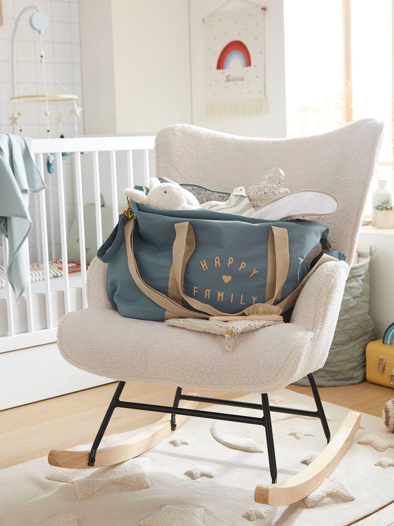 Fauteuil a bascule on sale pour chambre bebe