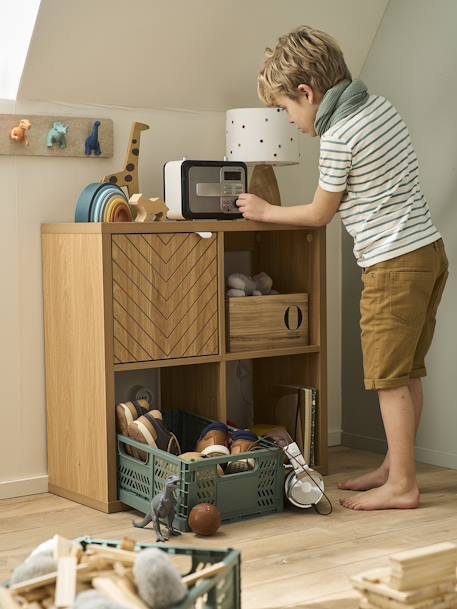 Meuble de rangement 4 cases bois 4 - vertbaudet enfant 