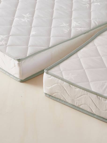 Matelas enfant évolutif anti-acariens traité Bi-ome® blanc 2 - vertbaudet enfant 