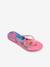 Tongs enfant Slim Princess HAVAIANAS® rose 1 - vertbaudet enfant 