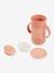 Tasse d'apprentissage 360° BEABA bleu+rose+vert sauge 14 - vertbaudet enfant 