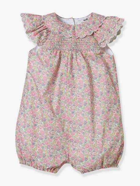 Combinaison Bébé en tissu Liberty CYRILLUS  - vertbaudet enfant