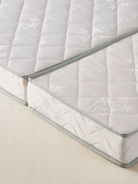 Matelas enfant évolutif anti-acariens traité Bi-ome® blanc 3 - vertbaudet enfant 