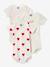 Lot de 3 bodies manches courtes en coton bio PETIT BATEAU blanc 1 - vertbaudet enfant 