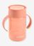 Tasse d'apprentissage 360° BEABA bleu+rose+vert sauge 12 - vertbaudet enfant 