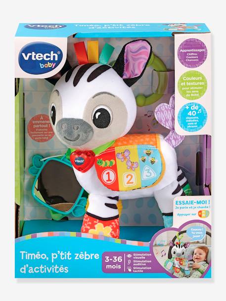 Timéo P'tit Zèbre d'activités - VTECH multicolore 2 - vertbaudet enfant 