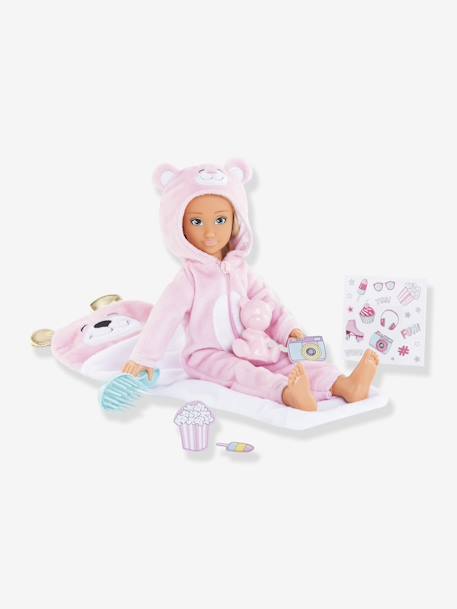 Poupée Valentine Pyjama Party - COROLLE Girls multicolore 1 - vertbaudet enfant 