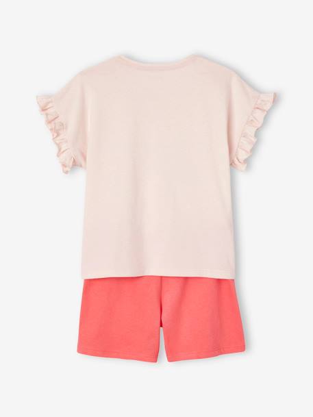 Lot de 2 pyjashorts Basics 'Wild' fille rose 8 - vertbaudet enfant 