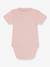 Body manches courtes avec col PETIT BATEAU rose 2 - vertbaudet enfant 