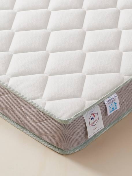 Matelas bébé thermorégulateur traité Passerelle® blanc 4 - vertbaudet enfant 