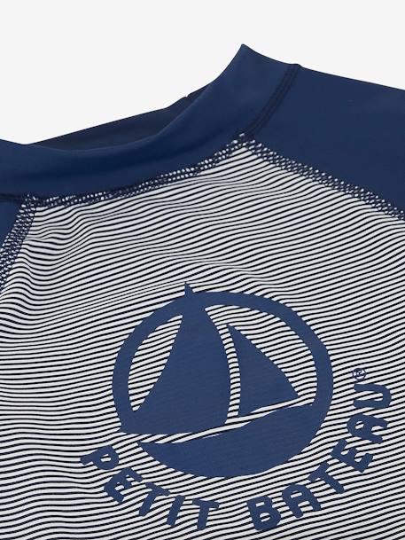 T-shirt manches longues anti-UV PETIT BATEAU bleu 3 - vertbaudet enfant 