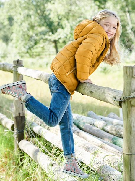 Doudoune légère réversible fille  - vertbaudet enfant