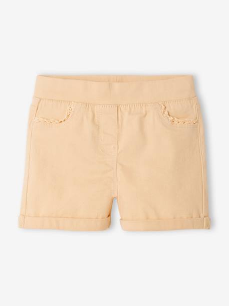 Fille-Short-Short tregging Basics fille détail en macramé