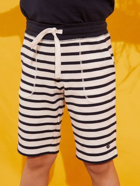 Bermuda PETIT BATEAU blanc 1 - vertbaudet enfant 