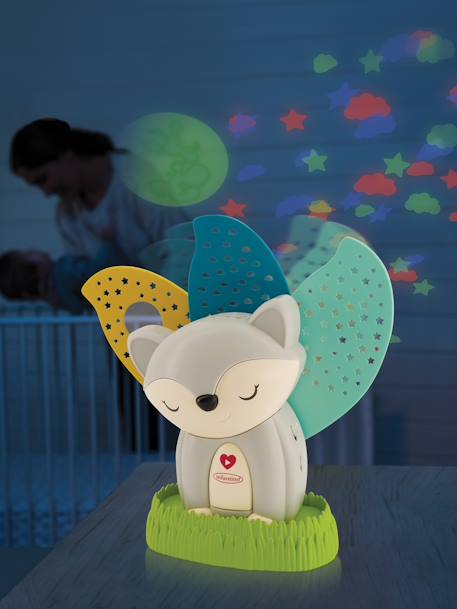 Veilleuse Projecteur Musical Renard 2 en 1 - INFANTINO multicolore 2 - vertbaudet enfant 