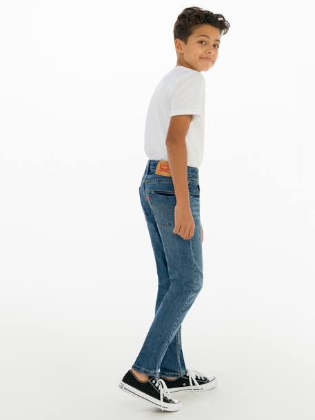 Jean skinny 510 LEVI'S bleu+bleu jean+noir 7 - vertbaudet enfant 