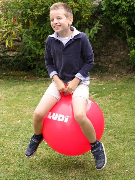 Ballon sauteur XXL bleu+rouge 15 - vertbaudet enfant 