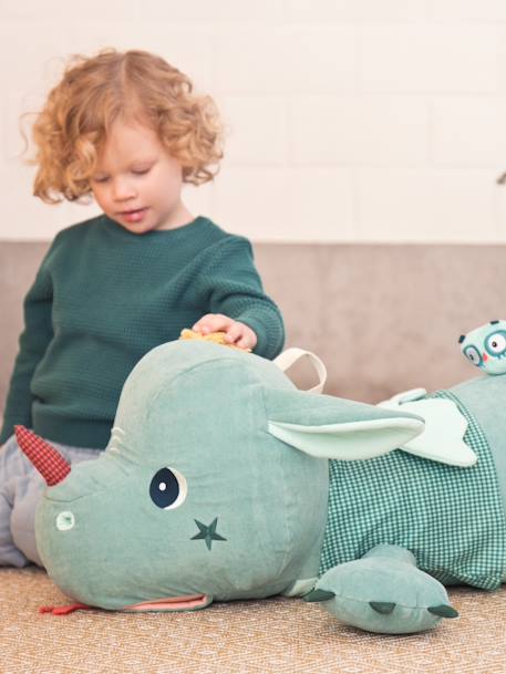 Peluche géante range secrets Joe - LILLIPUTIENS vert 2 - vertbaudet enfant 