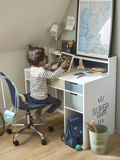 Bureau enfant SUPER COOL Vert 3 - vertbaudet enfant 