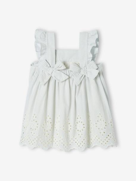 Robe de cérémonie bébé avec body bleu ciel 3 - vertbaudet enfant 