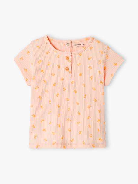 Bébé-T-shirt, sous-pull-Tee-shirt à côtes bébé