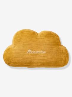 Linge de maison et décoration-Coussin nuage en gaze de coton personnalisable