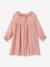 Chemise de nuit fille en gaze de coton CYRILLUS rose 2 - vertbaudet enfant 