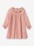 Chemise de nuit fille en gaze de coton CYRILLUS rose 1 - vertbaudet enfant 