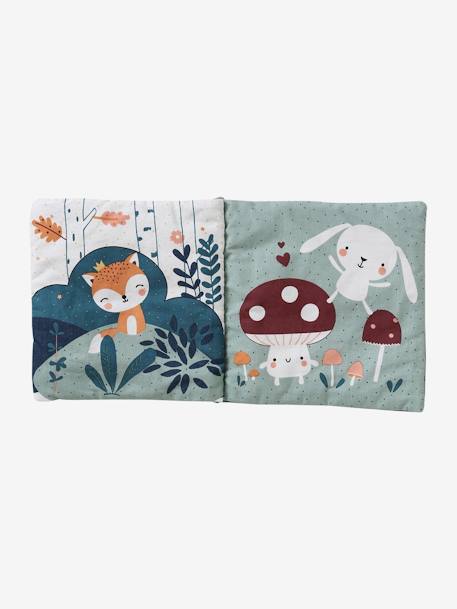 Coffret cadeau 3 pièces : doudou lange personnalisable + hochet + livre imagier Forêt Enchantée+GIVERNY+TANZANIE 8 - vertbaudet enfant 