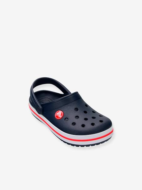 Sabots bébé Crocband Clog T CROCS(TM) BALLERINA PINK+ICE BLUE / WHITE+marine+PEPPER GRAPHITE 14 - vertbaudet enfant 