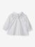 Blouse bébé à smocks CYRILLUS blanc 2 - vertbaudet enfant 