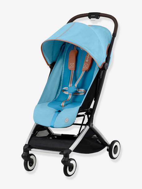 Poussette compacte CYBEX Gold Orfeo Beach blue+Lava grey+Moon black 1 - vertbaudet enfant 