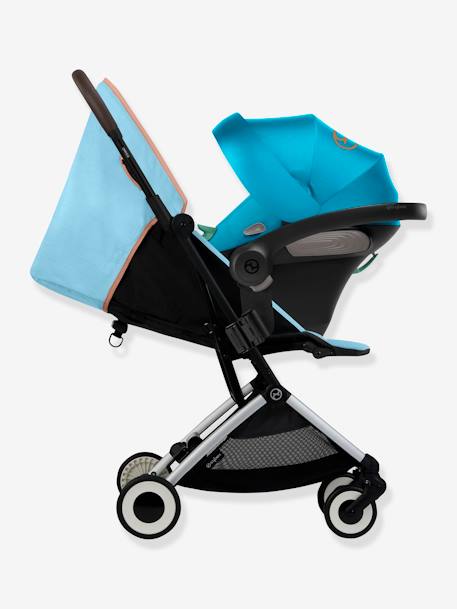 Poussette compacte CYBEX Gold Orfeo Beach blue+Lava grey+Moon black 2 - vertbaudet enfant 