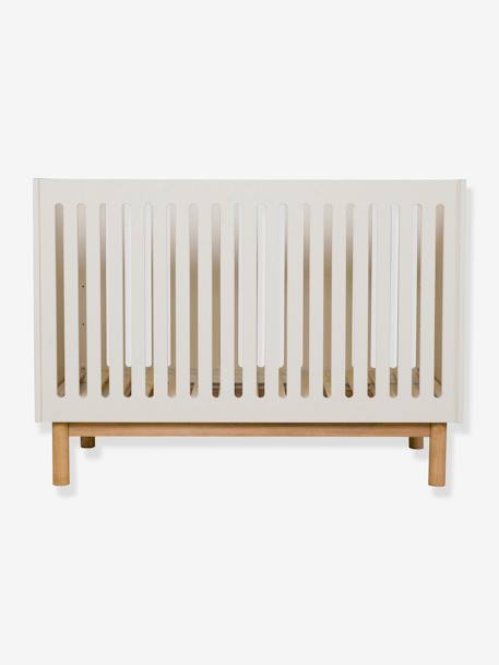 Lit canapé bébé 120x60 Mood de Quax en MDF et bois de hêtre argile 3 - vertbaudet enfant 