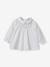 Blouse bébé à smocks CYRILLUS blanc 1 - vertbaudet enfant 