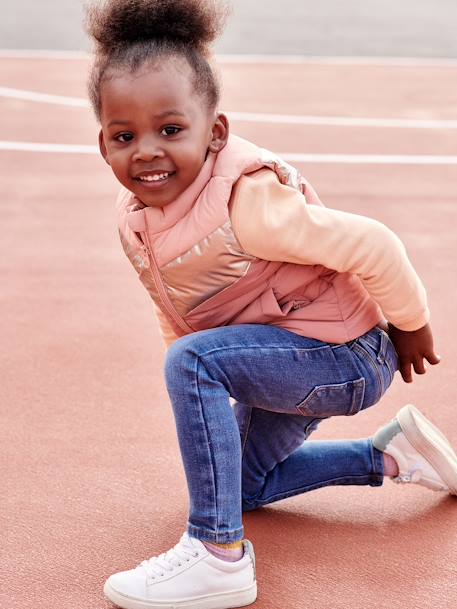 Jean skinny BASICS bleu jean+stone 2 - vertbaudet enfant 