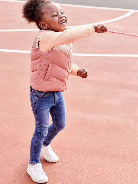 Jean skinny bleu clair+bleu jean+stone 6 - vertbaudet enfant 