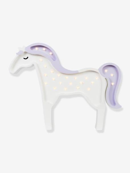 Lampe veilleuse Cheval LITTLE LIGHTS blanc 1 - vertbaudet enfant 