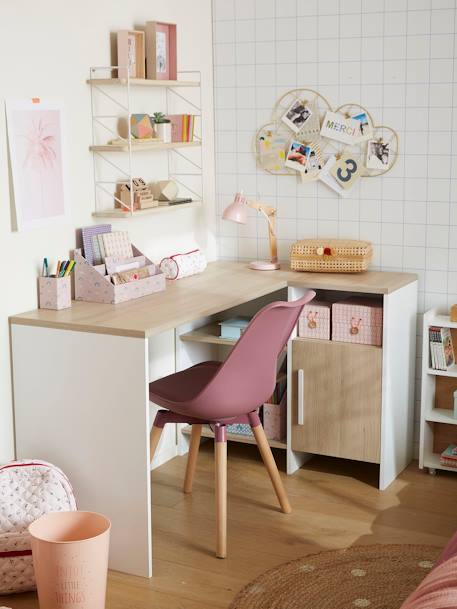 Bureau d'angle Liverpool blanc 5 - vertbaudet enfant 