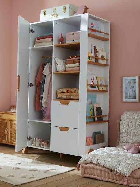 Armoire LIGNE PIROUETTE BLANC 4 - vertbaudet enfant 