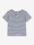 Blouse manches courtes PETIT BATEAU bleu 2 - vertbaudet enfant 