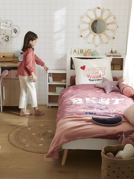 Tête de lit avec rangement coulissable blanc 7 - vertbaudet enfant 