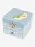 Boîte à Musique Cube Le Petit Prince et le Mouton - TROUSSELIER bleu pâle 2 - vertbaudet enfant 