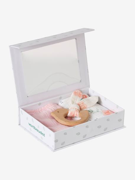 Coffret cadeau naissance personnalisable Eau de rose+Tanzanie 6 - vertbaudet enfant 