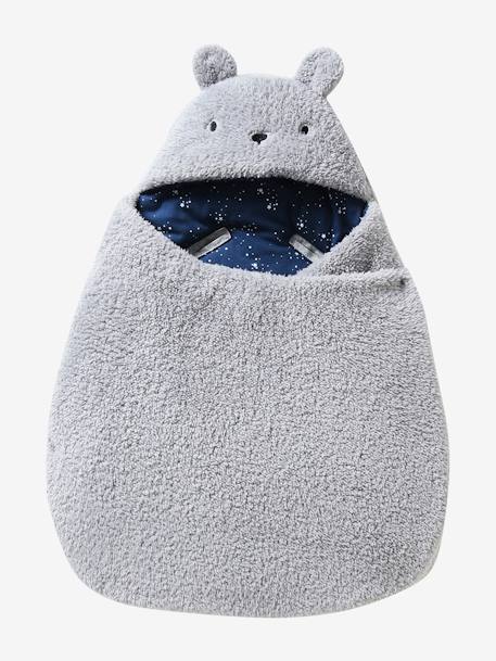 Bébé-Nid d'ange transformable en peluche Ourson